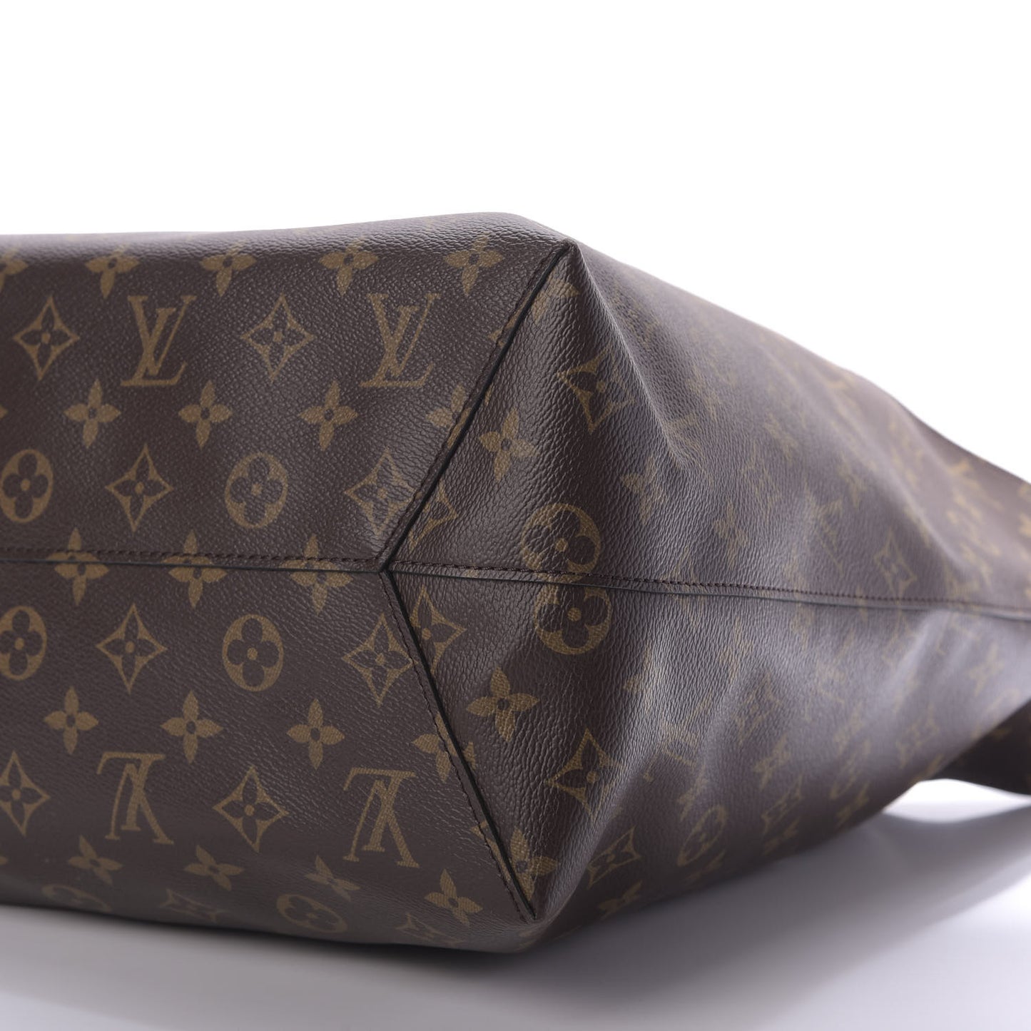 Monogram Flower Hobo Black