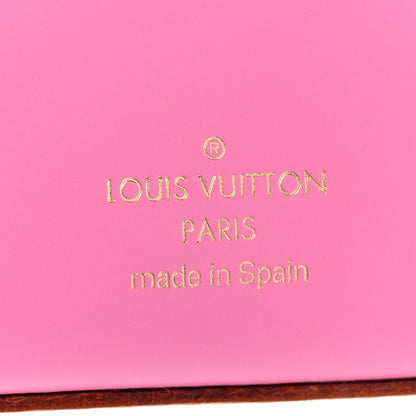 Louis Vuitton Monogram 2022 Christmas Animation Paris Elizabeth Pencil Pouch Pink 7 of 8
