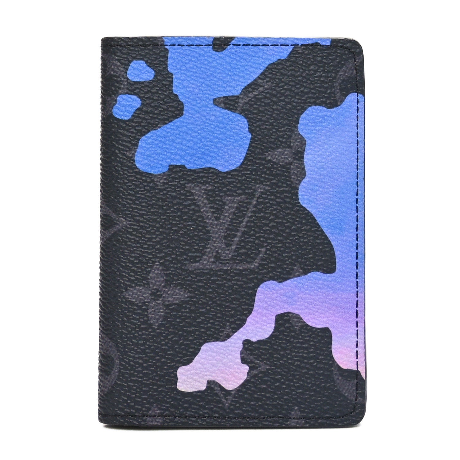 Louis Vuitton Monogram Eclipse Sunrise Room With A View Pocket Organizer 1 of 7