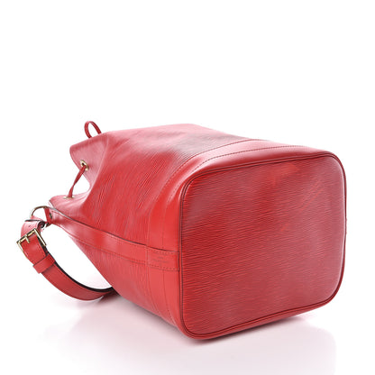 Louis Vuitton Epi Noe Castillan Red 4 of 10