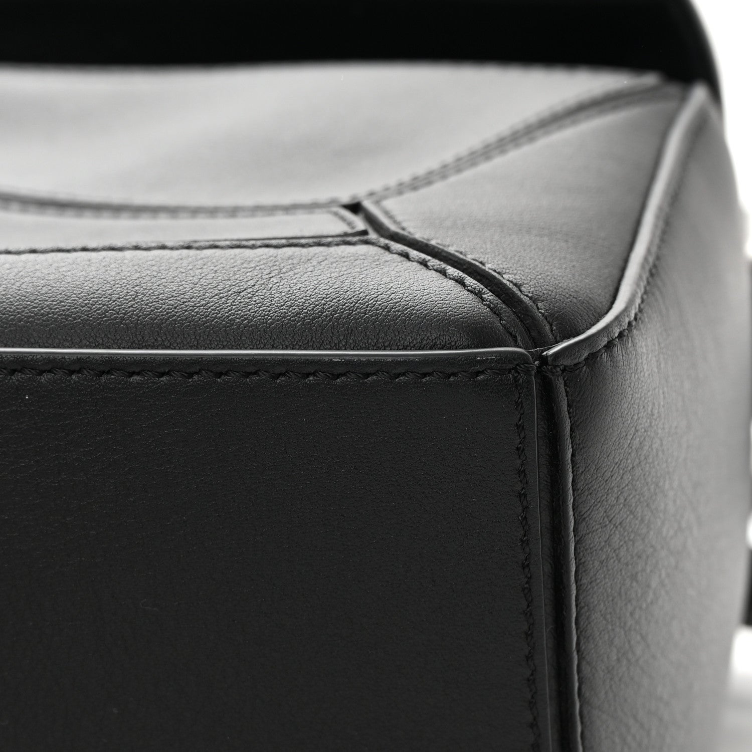 Loewe Calfskin Small Puzzle Bag Black 10 of 14