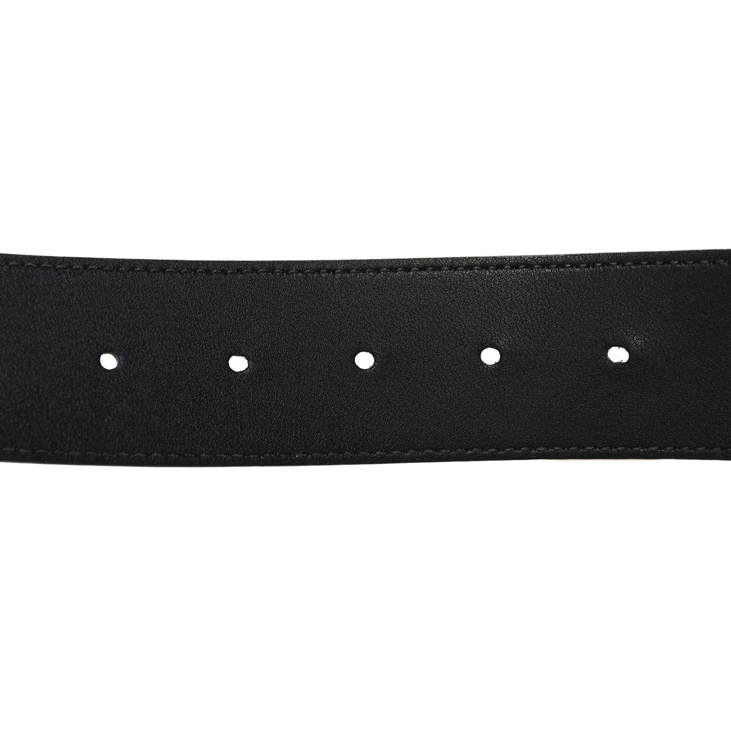Plutone Calfskin Double G 40mm Belt 115 46 Black