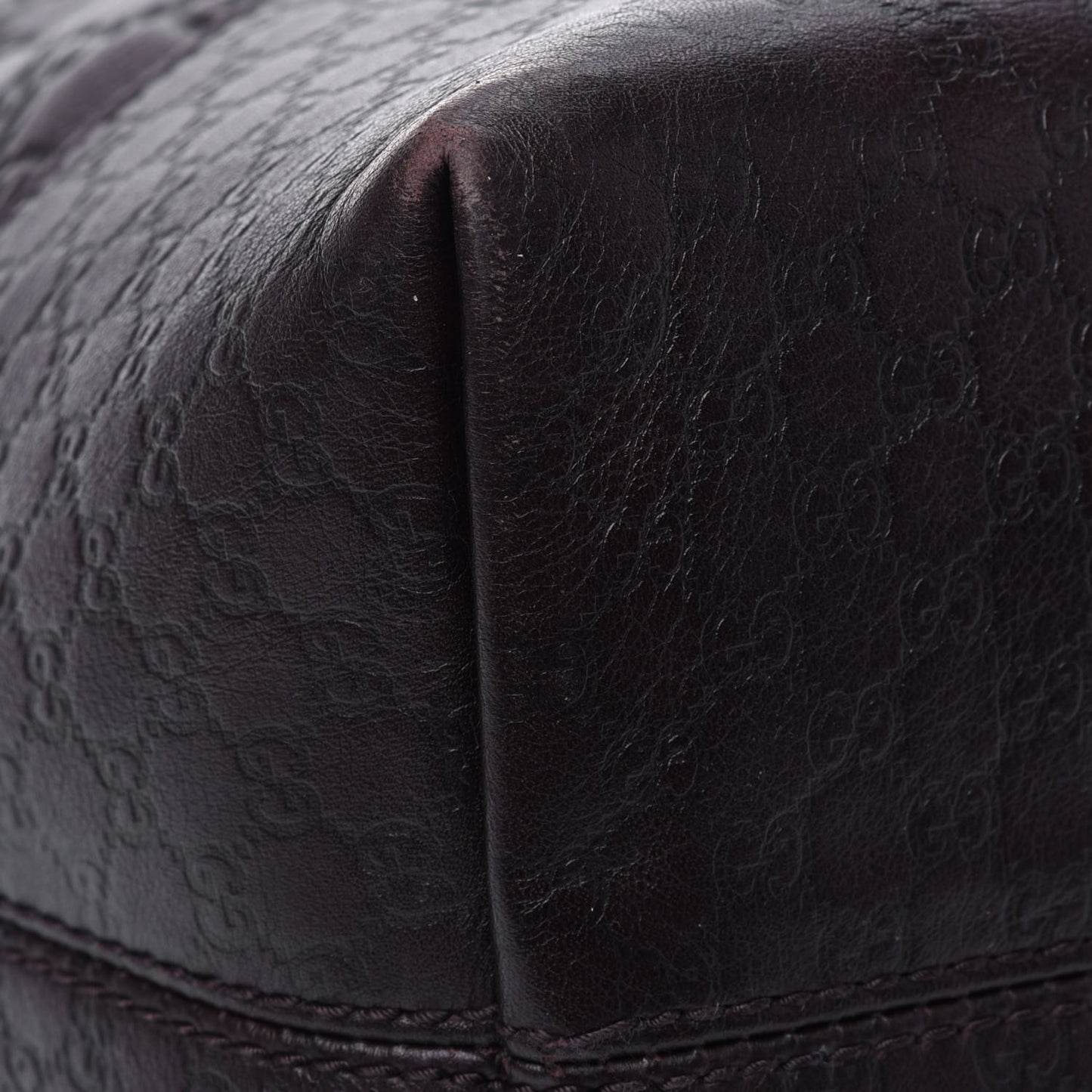 Guccissima Medium Bree Shoulder Bag Chocolate