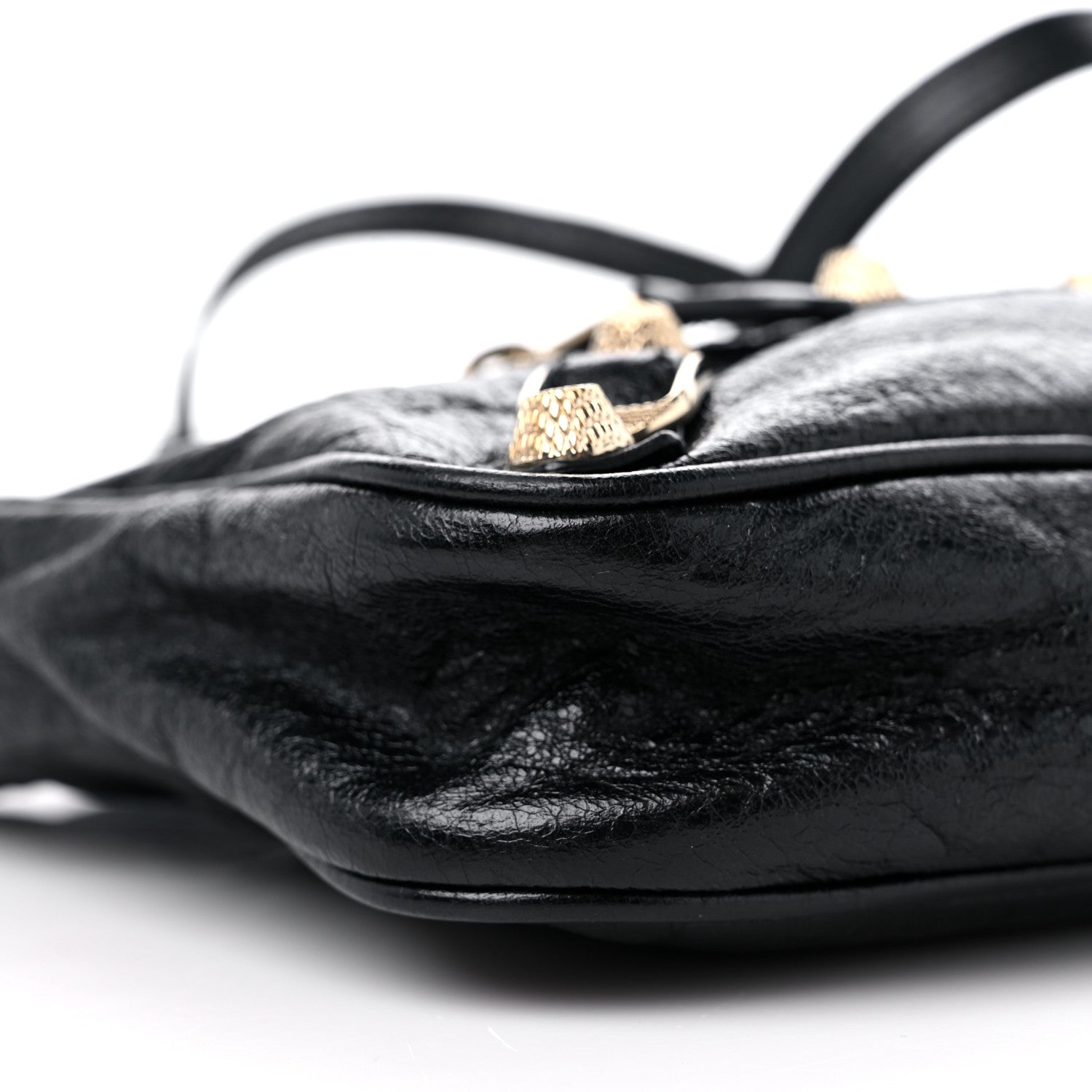 Balenciaga Agneau Giant 12 Gold Hardware Hip Black 8 of 10