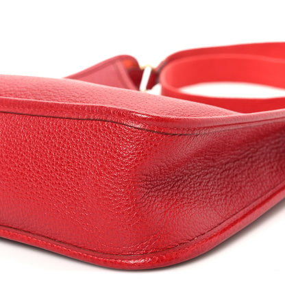 Hermes Buffle Skipper Vespa PM Rouge Vif 8 of 8