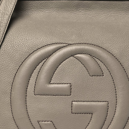 Gucci Pebbled Calfskin Medium Soho Hobo New Fango 8 of 15