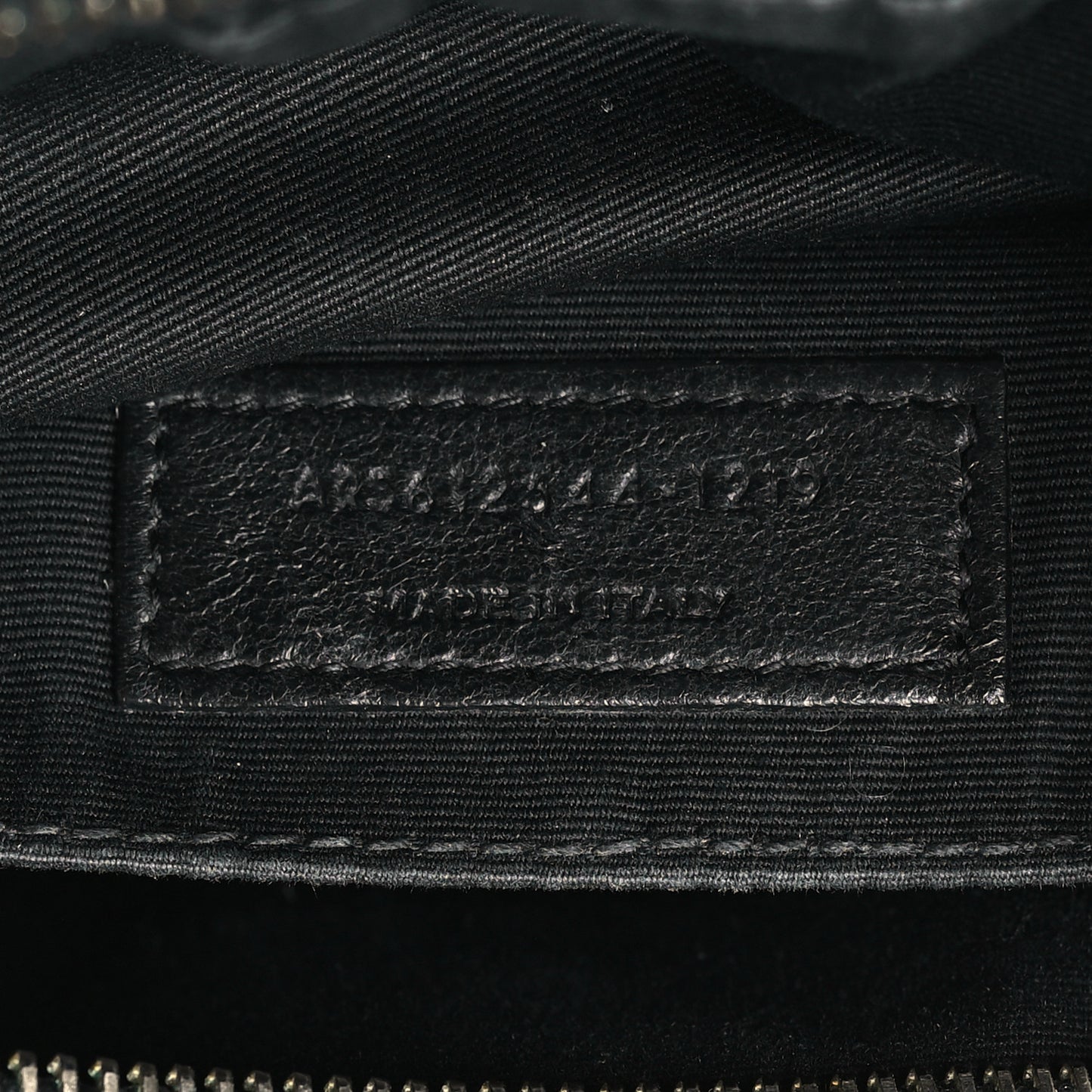Calfskin Matelasse Monogram Lou Camera Bag Black