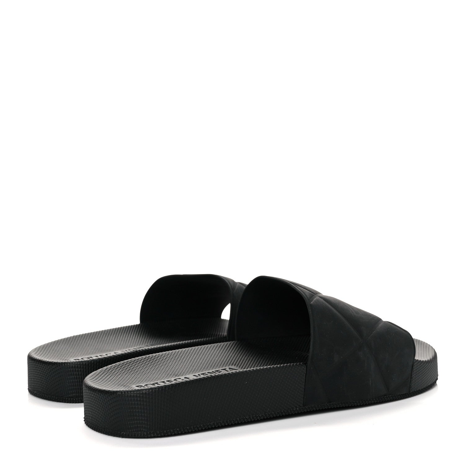 Bottega Veneta Rubber The Slider Sandals 40 Black 4 of 7
