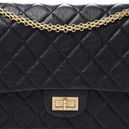 Chanel Aged Calfskin Quilted 2.55 Reissue 227 Flap Black 9 of 9