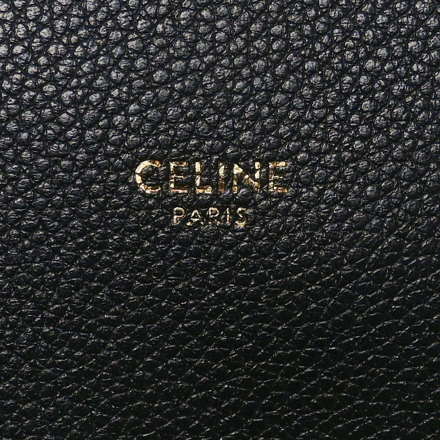 Soft Grained Calfskin Small Belt Cabas Phantom Black