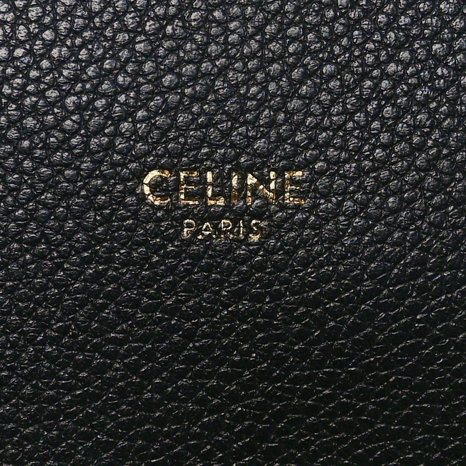 Celine Soft Grained Calfskin Small Belt Cabas Phantom Black 6 of 10