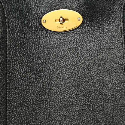 Mulberry Small Classic Grain Bayswater Tote Black 7 of 16