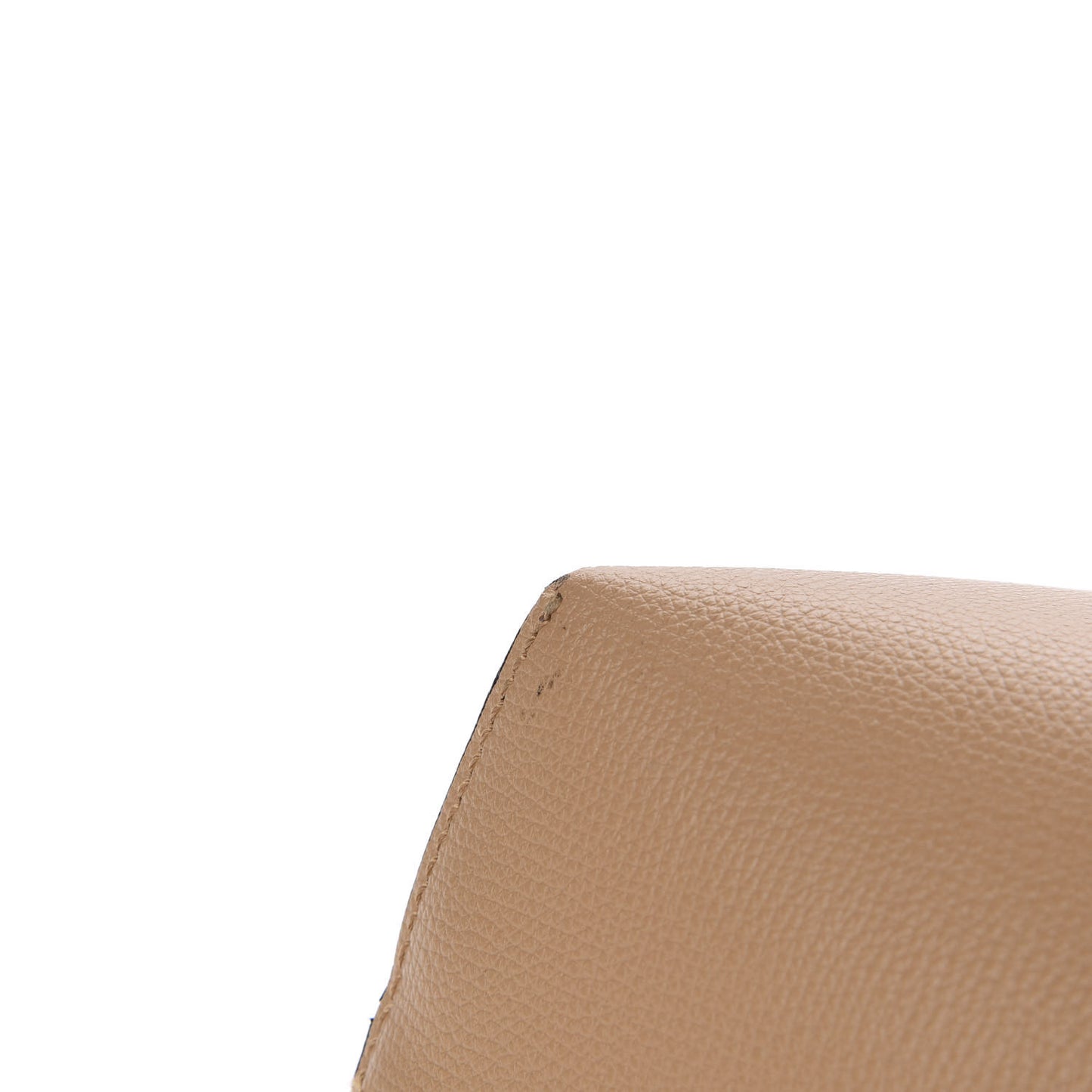 Vitello Vienna Enamel F is Fendi Shopping Tote Miele Scuro Taupe