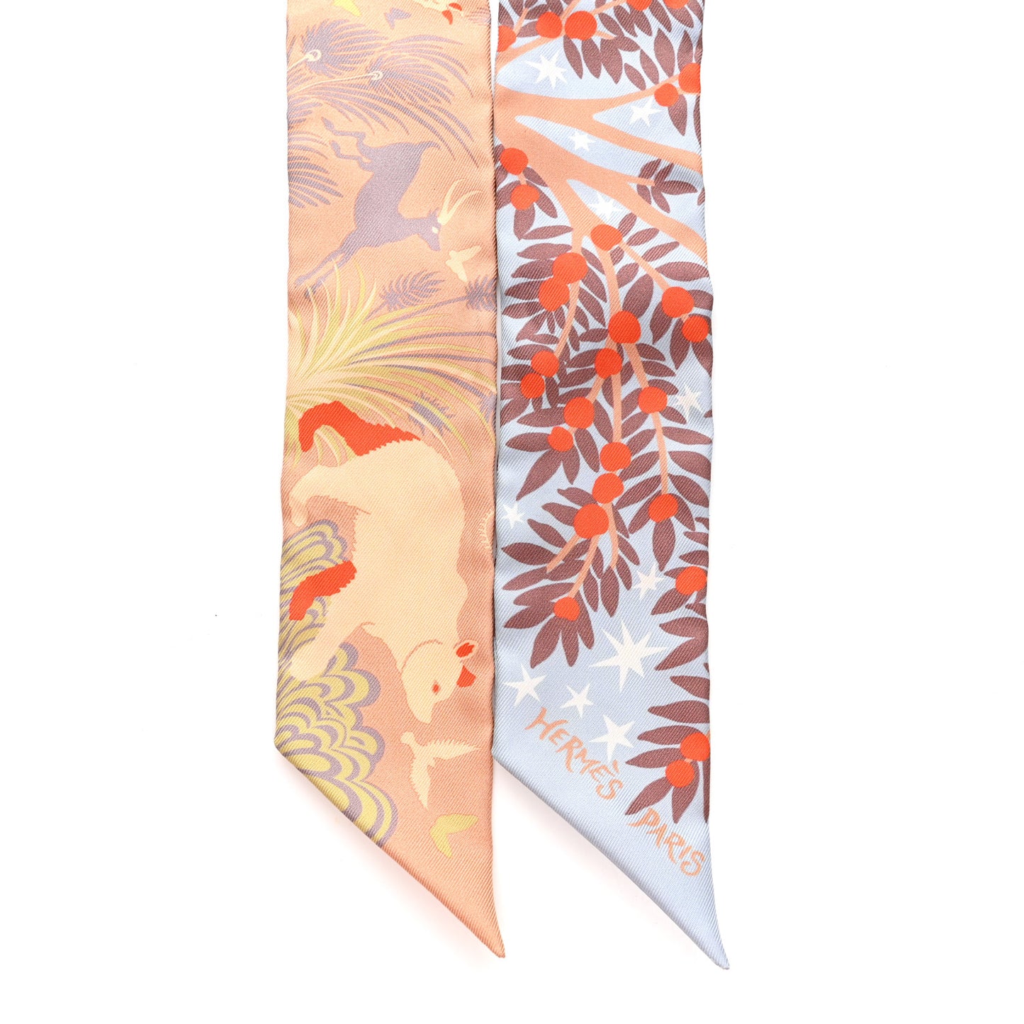 Silk Le Charme D Orphee Twilly Ciel Beige Rose