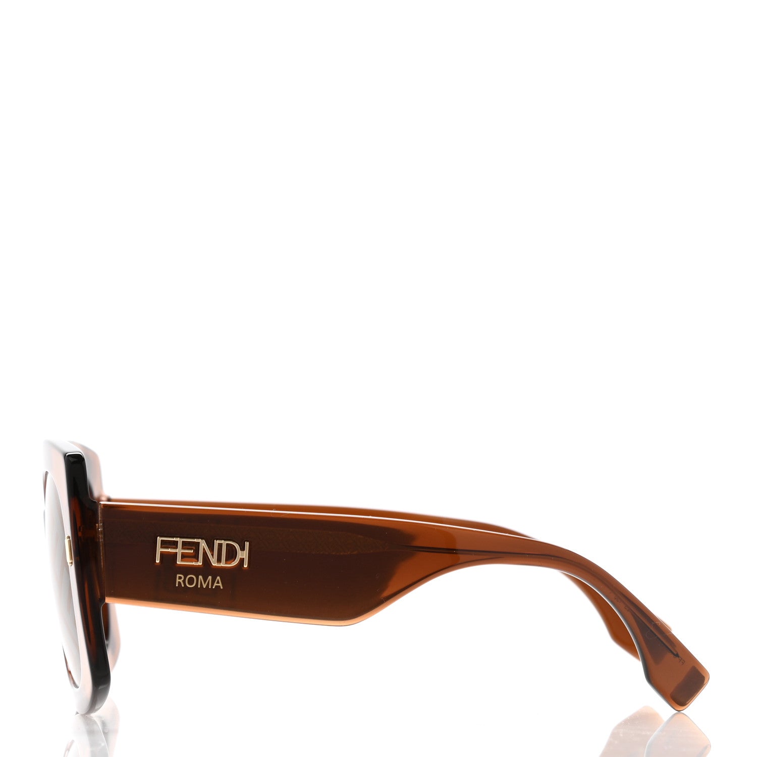 Fendi Acetate FF Sunglasses FF 0436/G/S Brown 3 of 8