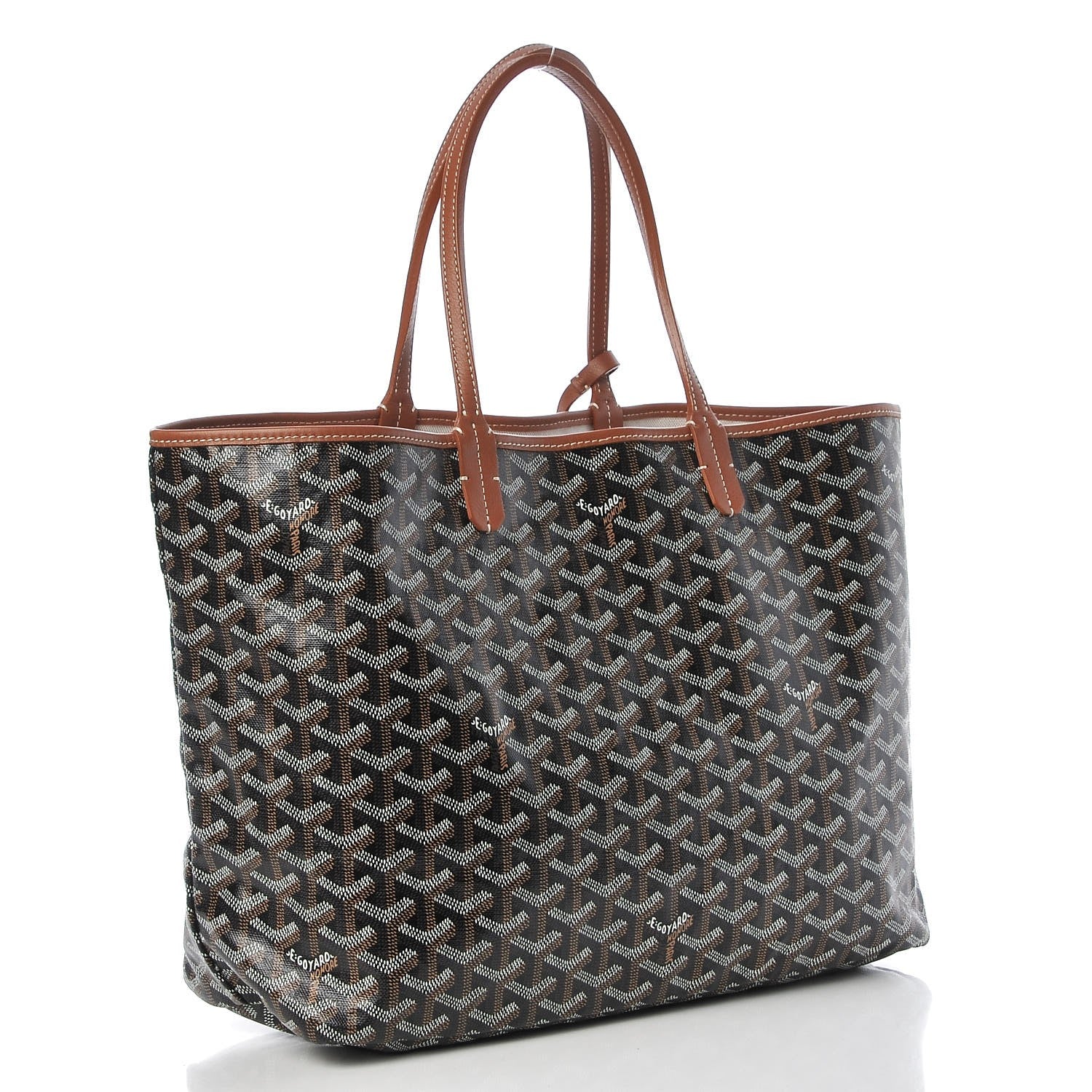 Goyard Goyardine Saint Louis PM Black Gold 4 of 10