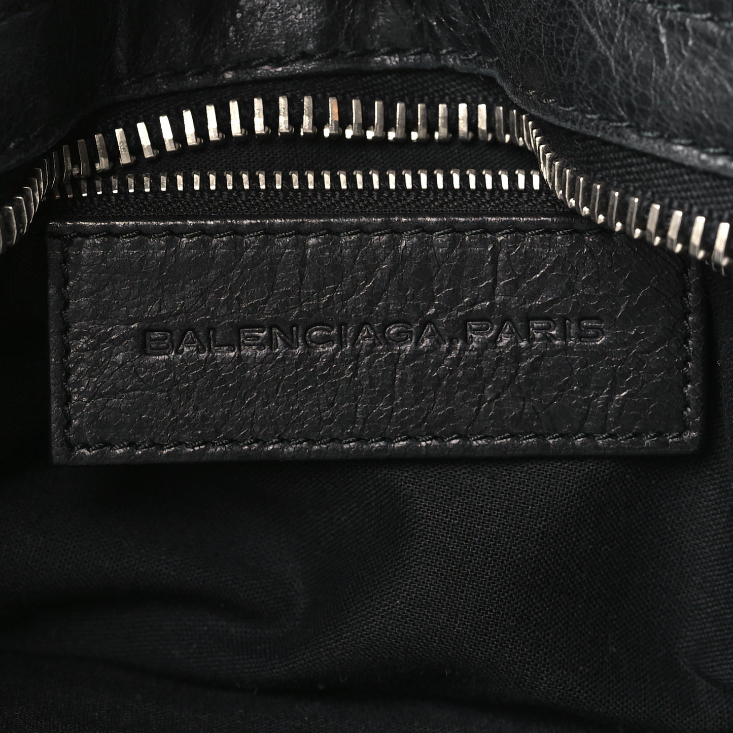 Agneau Giant 21 Silver Hardware Part Time Black