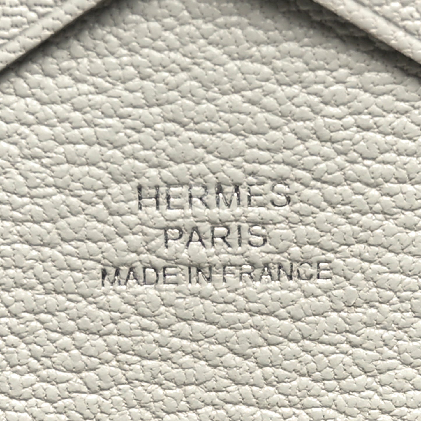 Chevre Mysore Calvi Duo Card Case Gris Perle