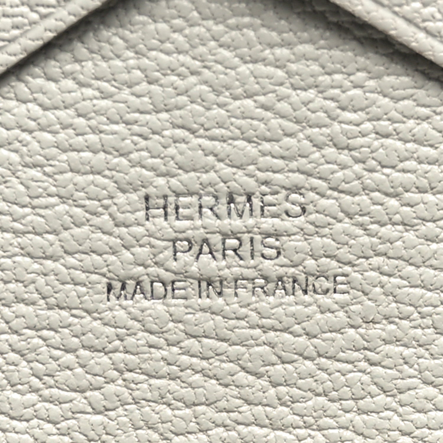 Hermes Chevre Mysore Calvi Duo Card Case Gris Perle 6 of 9