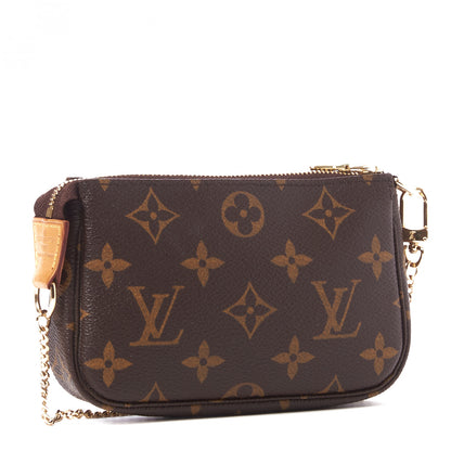 Louis Vuitton Monogram Mini Pochette Accessories 2 of 9