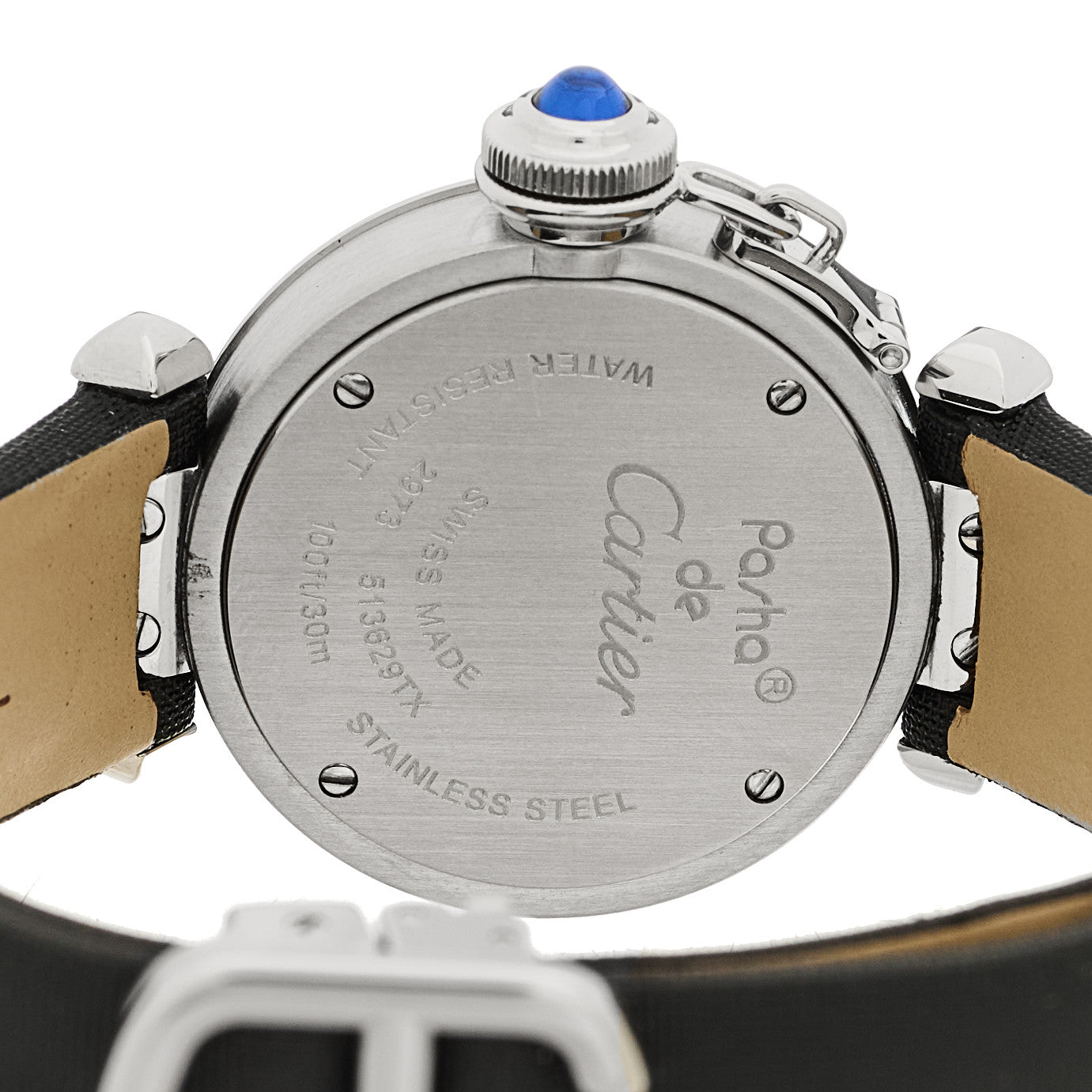 Stainless Steel Fabric 27mm Miss Pasha Quartz Watch