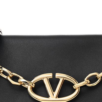 Valentino Garavani Nappa Vlogo Chain Bag Black 6 of 8