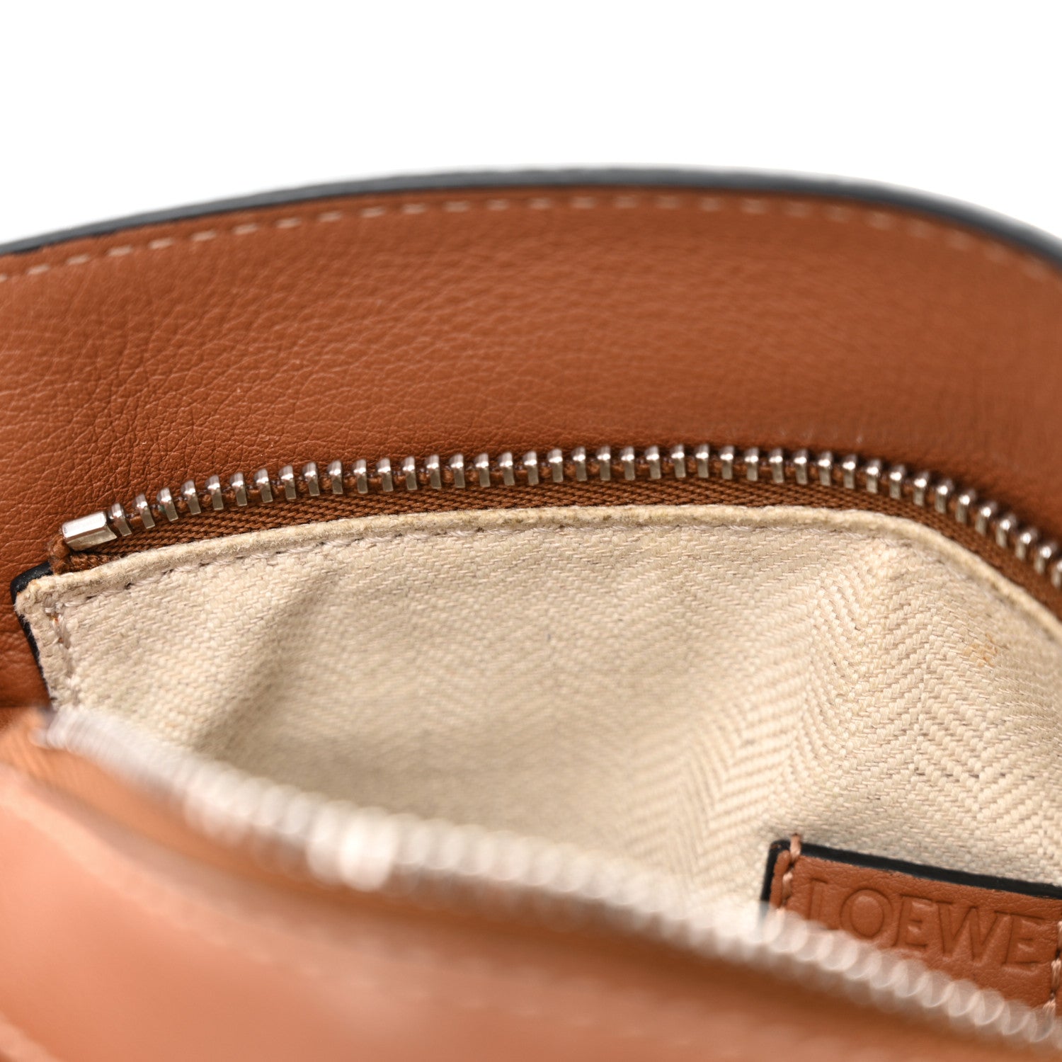 Loewe Calfskin Mini Puzzle Bag Tan 12 of 13