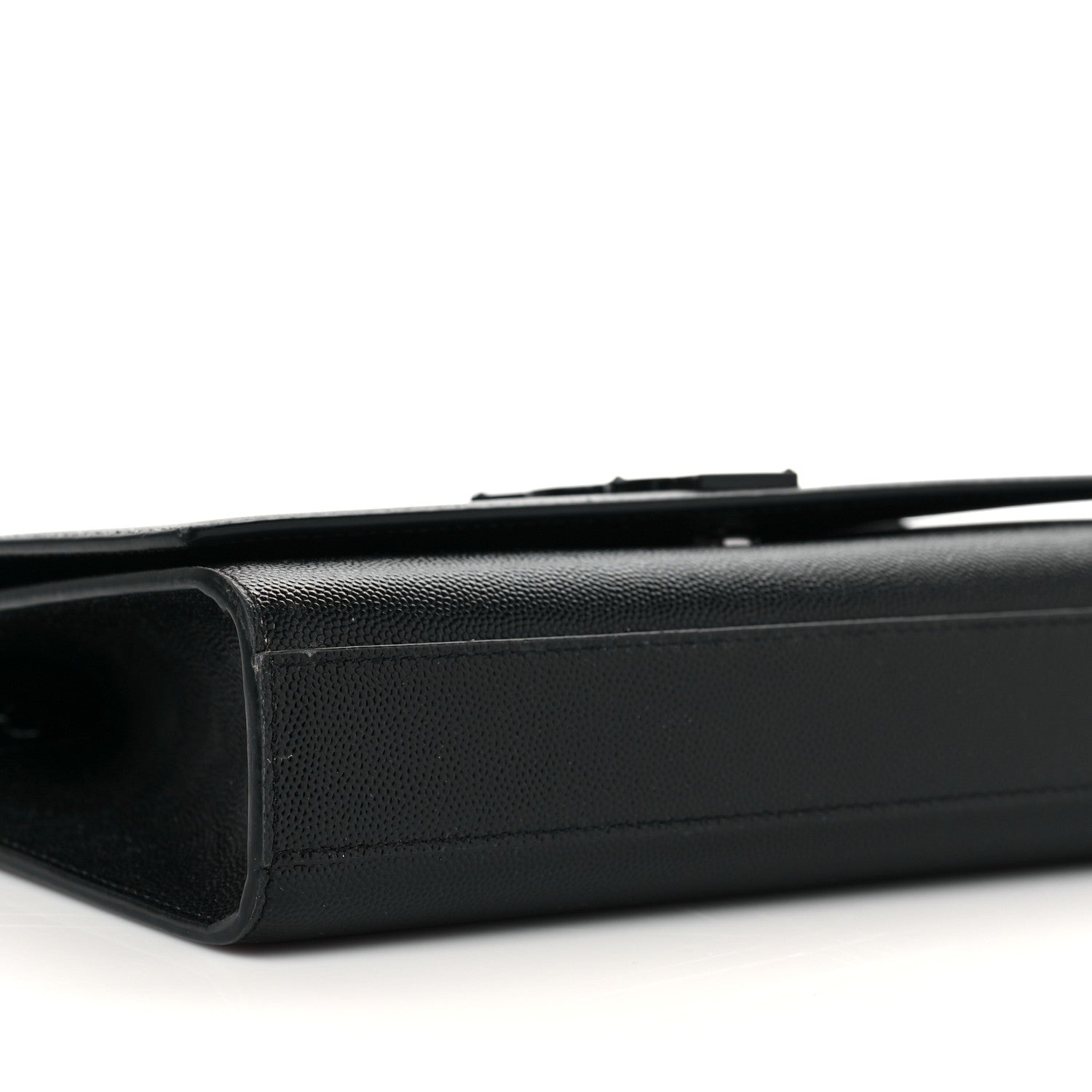 Saint Laurent Grain De Poudre Medium Classic Monogram Kate Satchel Black 7 of 8