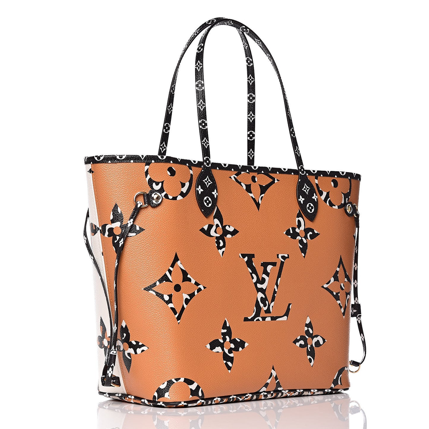 Monogram Giant Jungle Neverfull MM Ivory