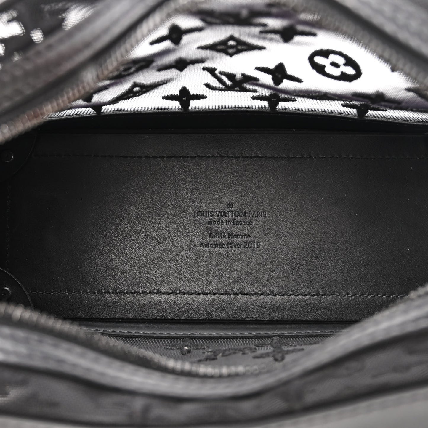 Monogram See Through Soft Trunk Black