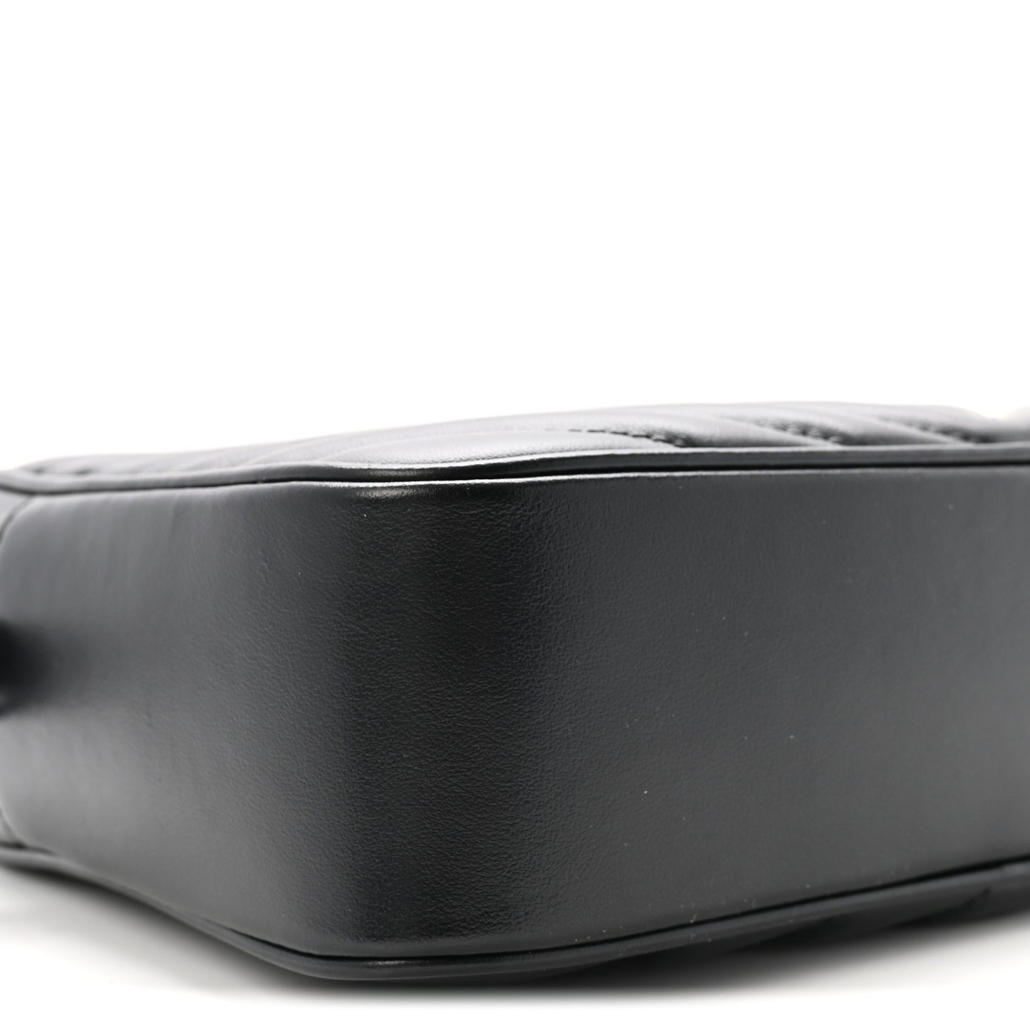 Calfskin Matelasse Monogram Monochrome Lou Camera Bag Black
