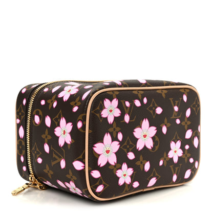 Louis Vuitton LV X TM Monogram Cherry Blossom Nice Mini Sakura Brown 4 of 9
