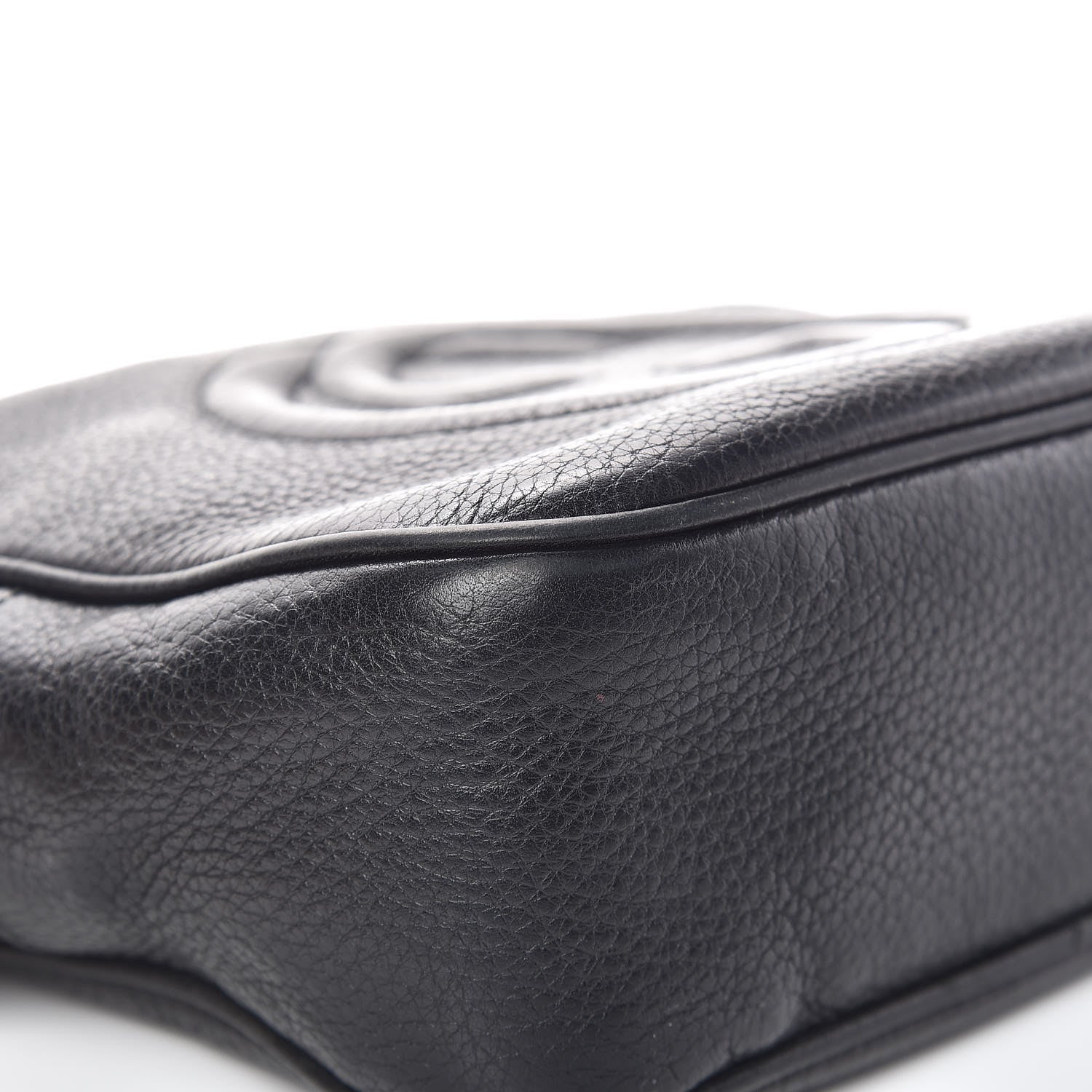 Gucci Pebbled Calfskin Small Soho Disco Bag Black 16 of 23