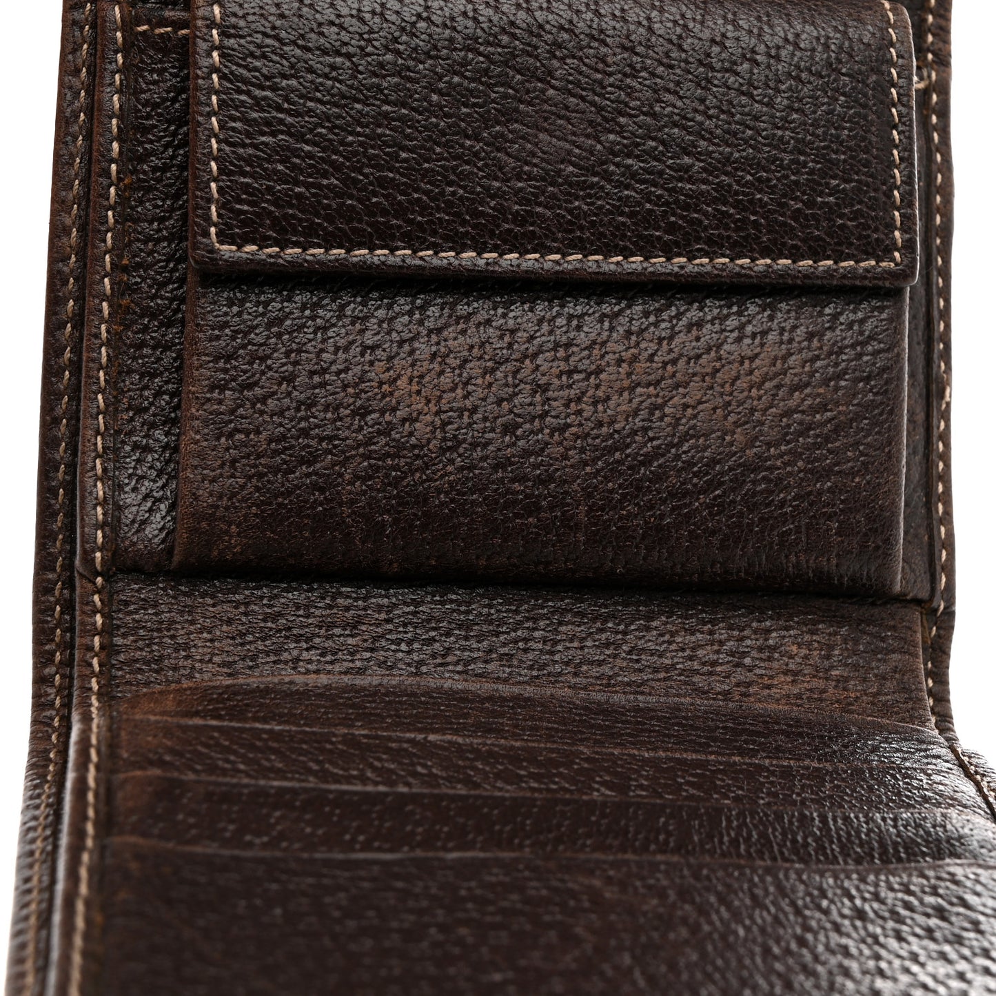 Monogram Princy Compact French Flap Wallet Brown