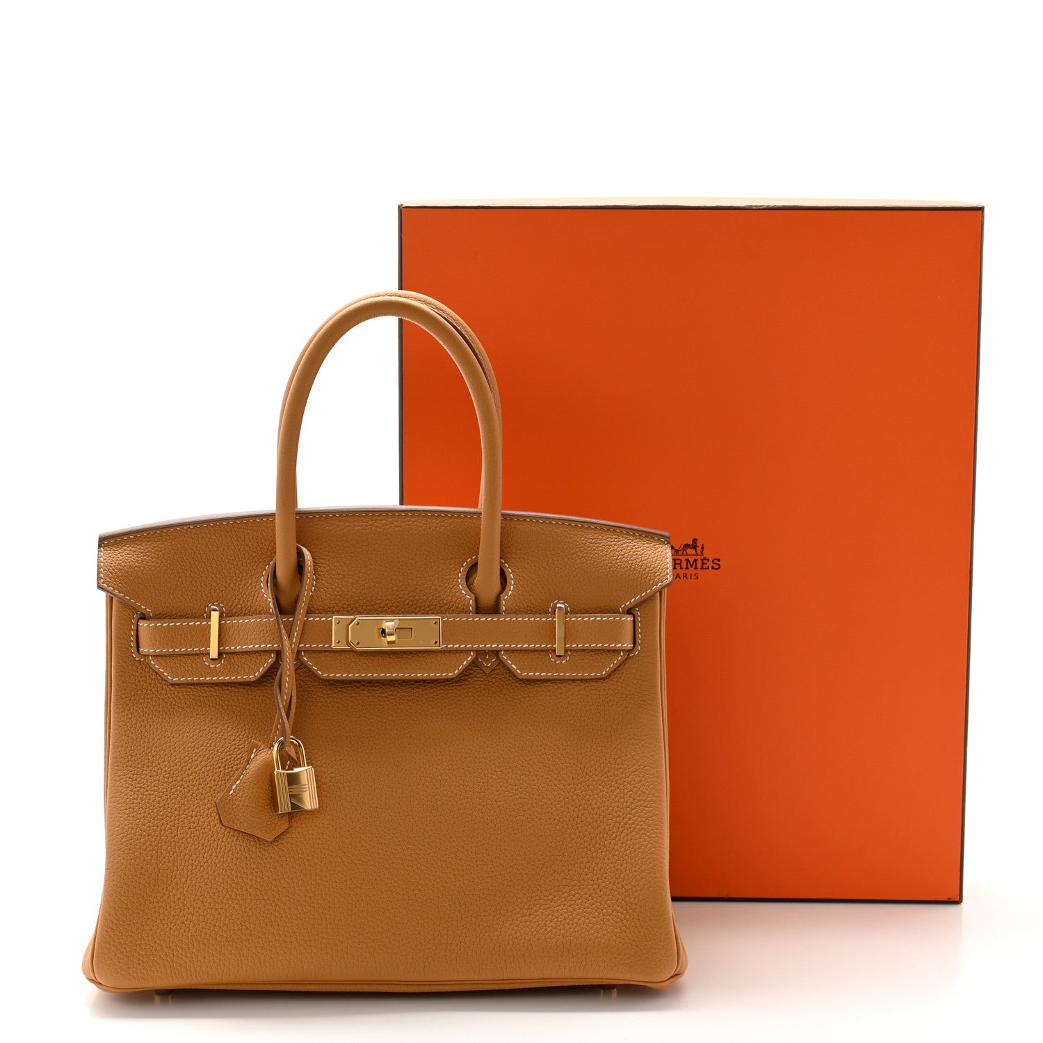 Hermes Togo Birkin 30 Natural Sable 11 of 11