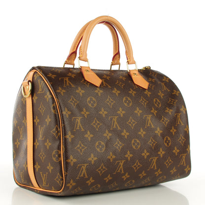 Louis Vuitton Monogram Speedy Bandouliere 30 3 of 8