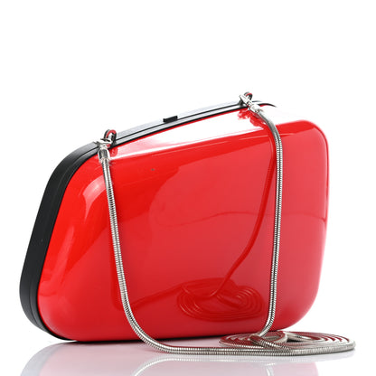 Balenciaga Metal Rear-View Mirror Case Red Hardware 2 of 9