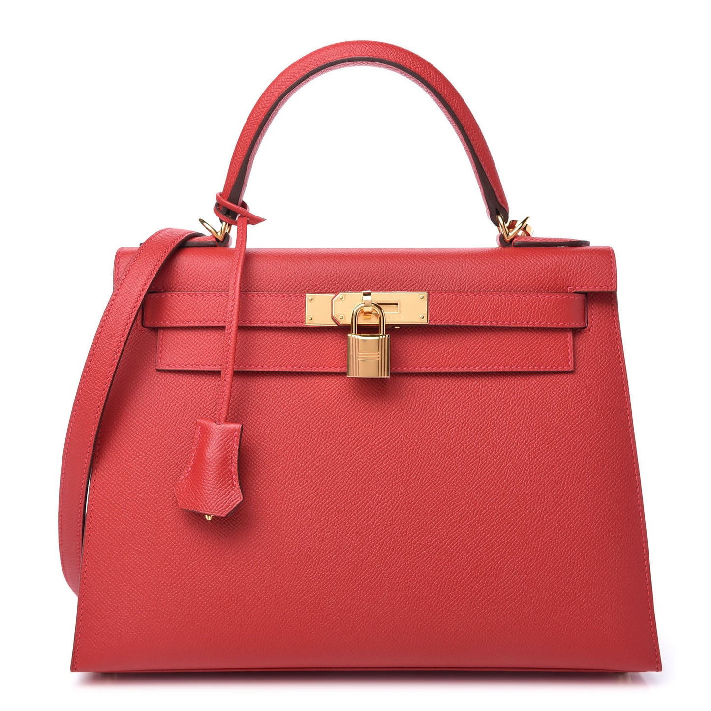 Epsom Kelly Sellier 28 Rouge Casaque