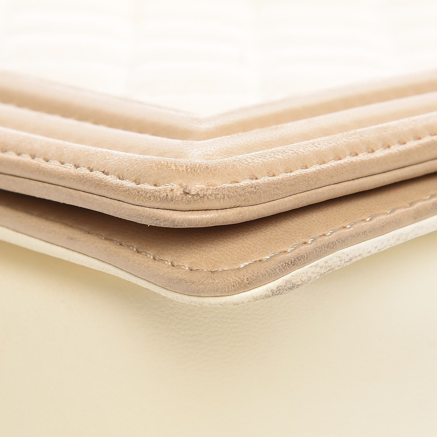 Chanel Lambskin Quilted Large Boy Flap Light Beige Dark Beige 9 of 15