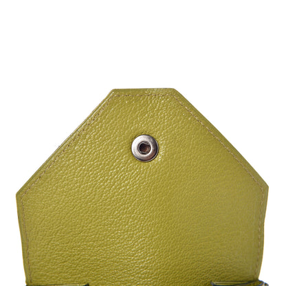 Hermes Chevre Mysore 24 Change Purse Vert Anis 11 of 12