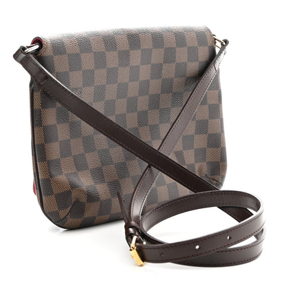 Louis Vuitton Damier Ebene Musette Tango Long Strap 3 of 8