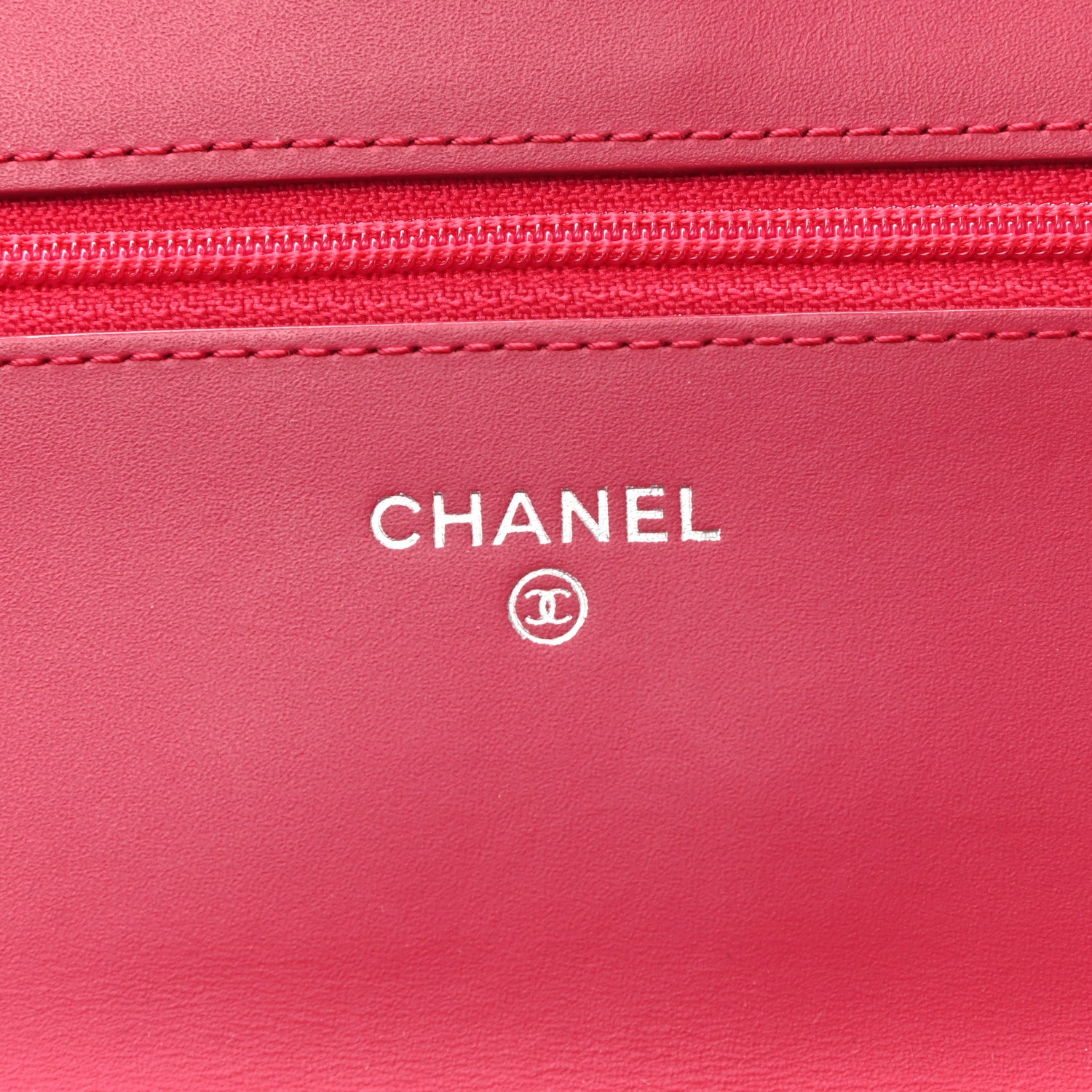 Chanel Patent Calfskin Quilted Reissue Wallet On Chain WOC Pink 6 of 10