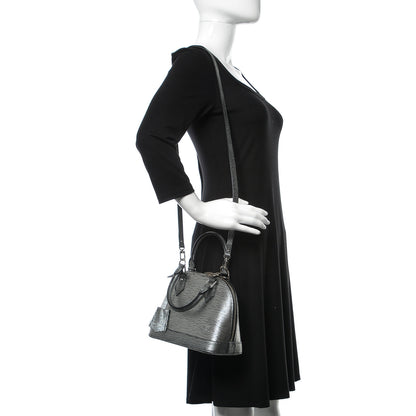 Louis Vuitton Epi Alma BB Platine 2 of 8