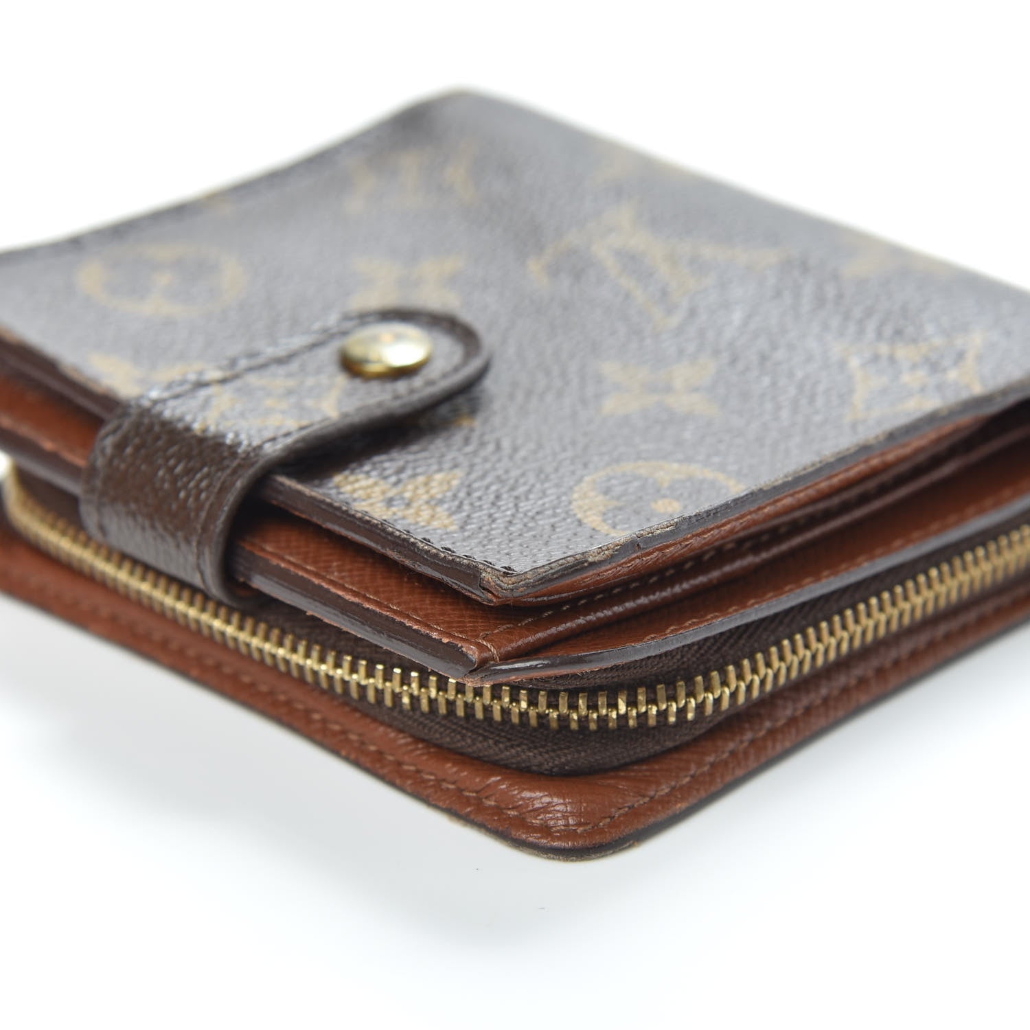 Louis Vuitton Monogram Compact Zippe Zipped Wallet 10 of 13