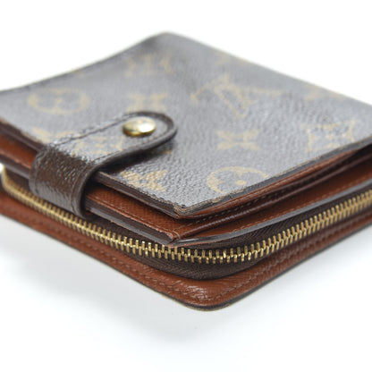 Louis Vuitton Monogram Compact Zippe Zipped Wallet 10 of 13