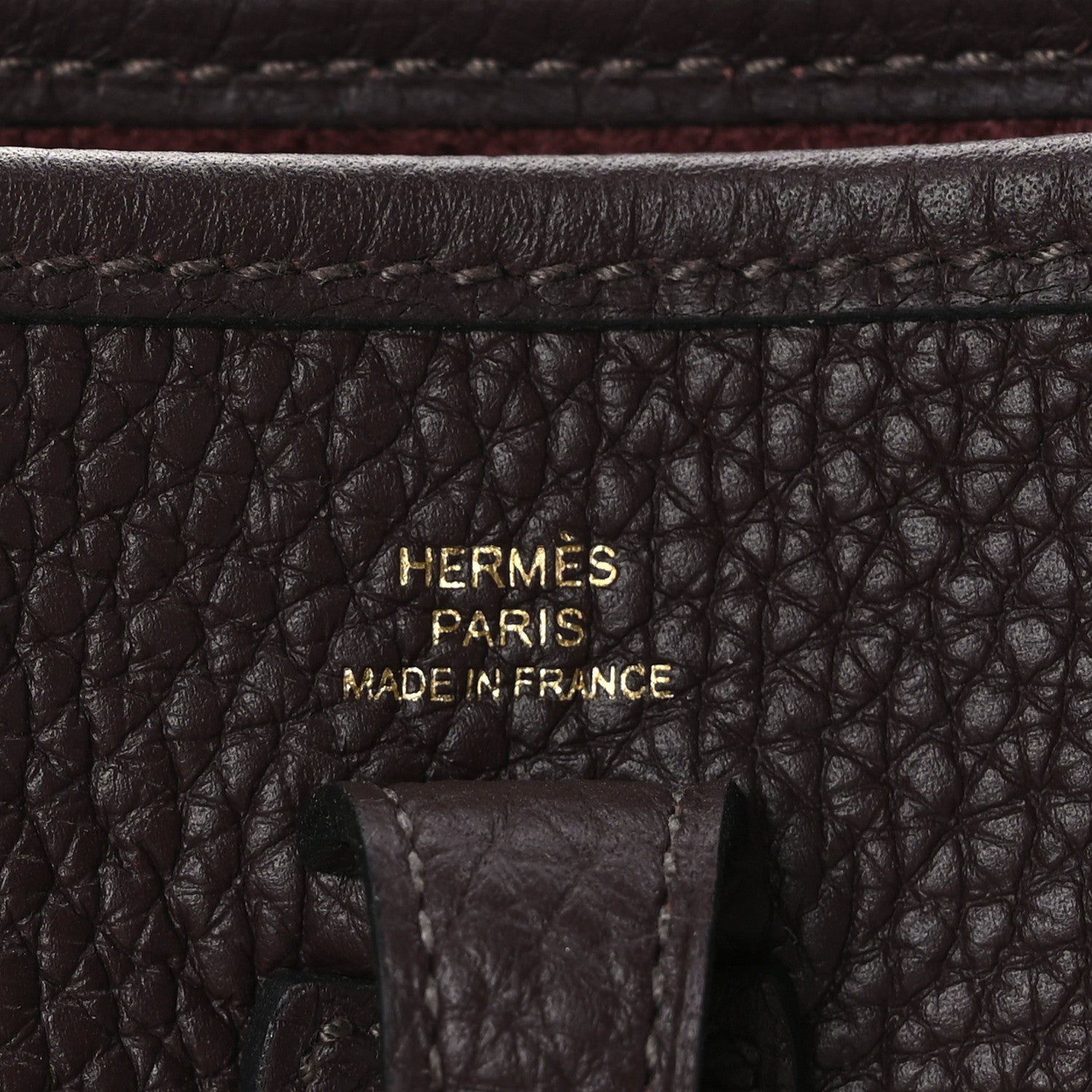 Hermes Taurillon Clemence Maxi Quadrille Evelyne TPM 6 of 10