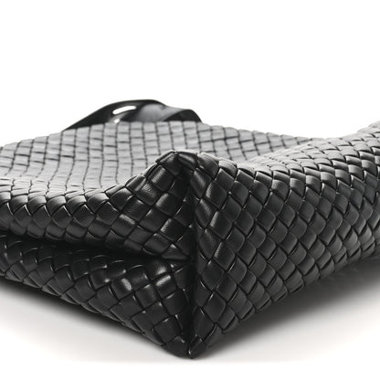 Bottega Veneta Nappa Intrecciato The Fold Crossbody Black 8 of 9
