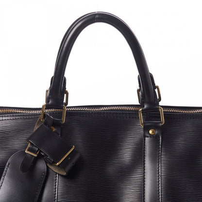 Louis Vuitton Epi Keepall 50 Black 7 of 9