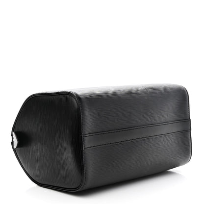 Louis Vuitton Epi Speedy 25 Black 2 of 9