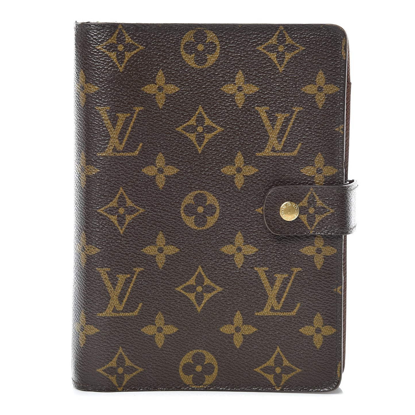 Monogram Medium Ring Agenda Cover
